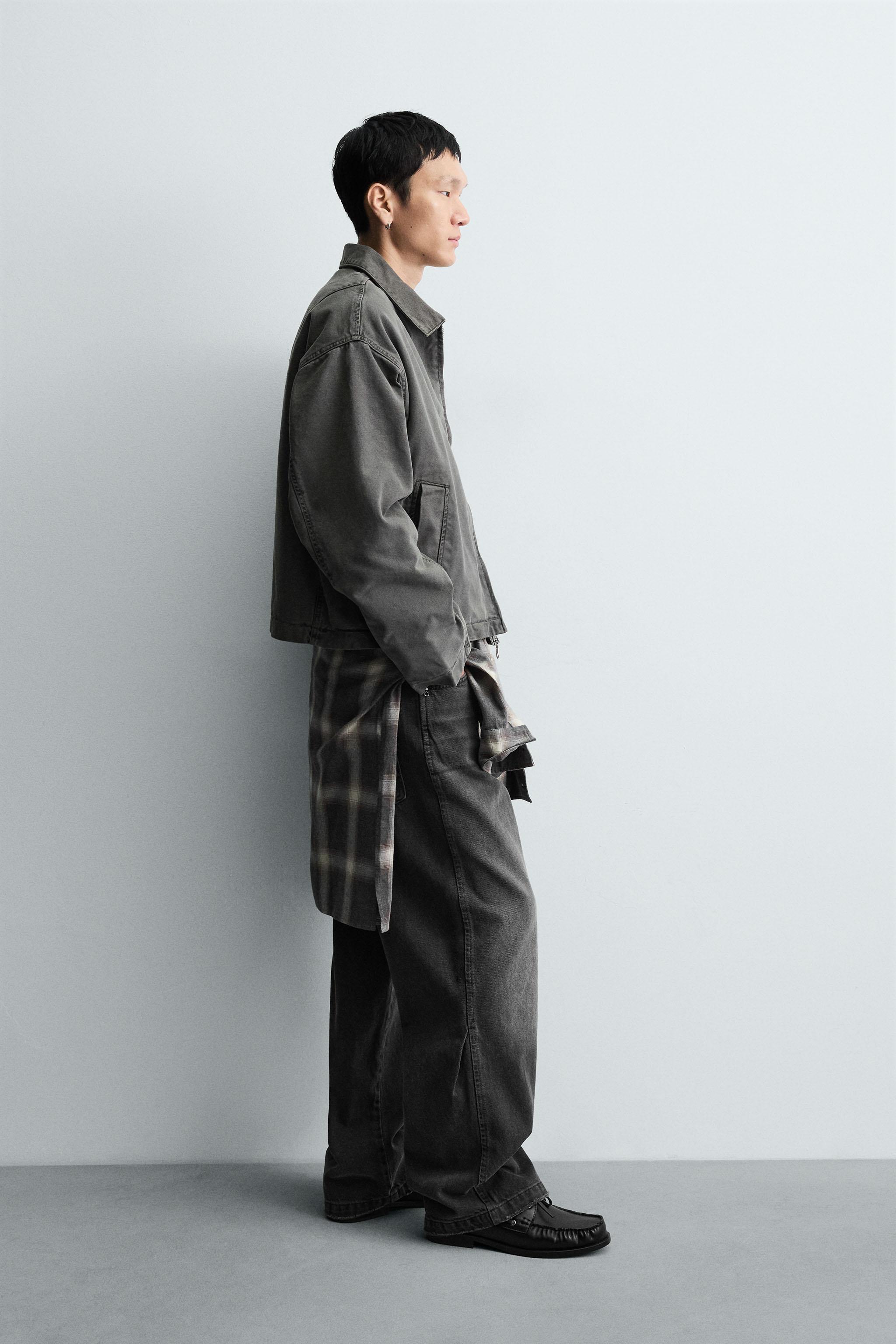 EMBROIDERED CROPPED FIT JACKET